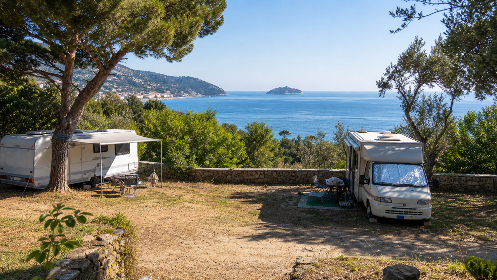 Camping sfeerfoto van Camping Capo Mele in Laigueglia