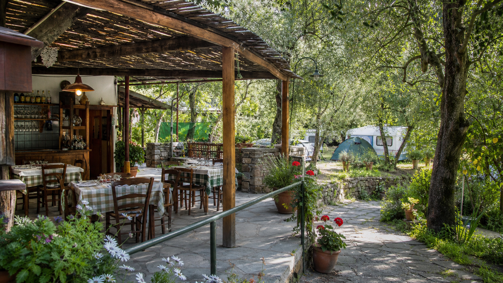 Camping sfeerfoto van Camping Acqua Dolce in Levanto