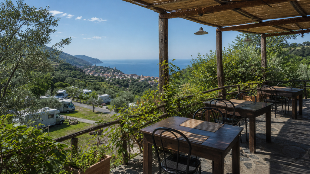Camping sfeerfoto van Camping Genova Est in Bogliasco