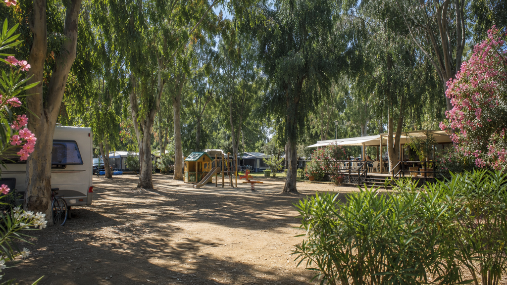 Camping sfeerfoto van Camping De Wijnstok in Imperia