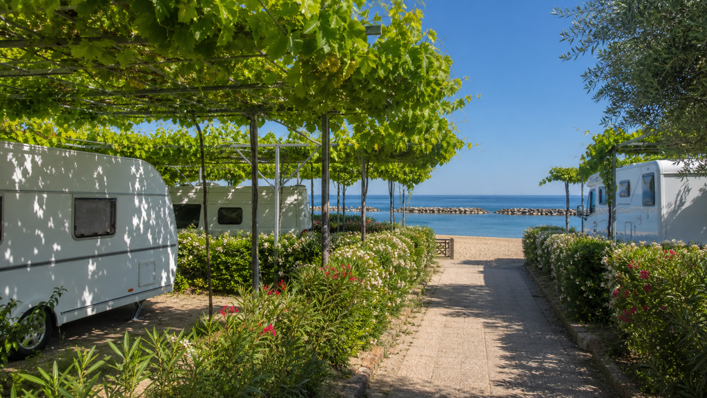 Camping sfeerfoto van Camping Lino Village in Cervo