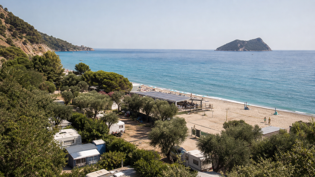 Camping sfeerfoto van Parco Vacanze Riviera in Albenga